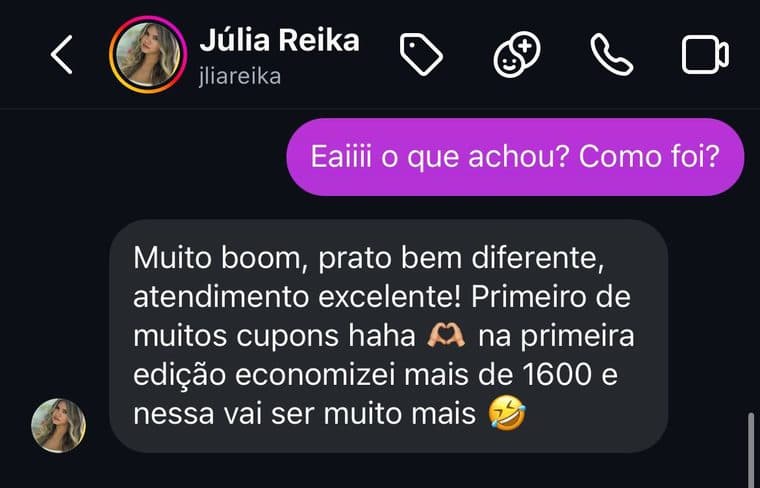 Depoimento de Júlia Reika — Belém em Dobro