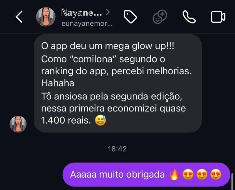 Depoimento de Nayane — Belém em Dobro