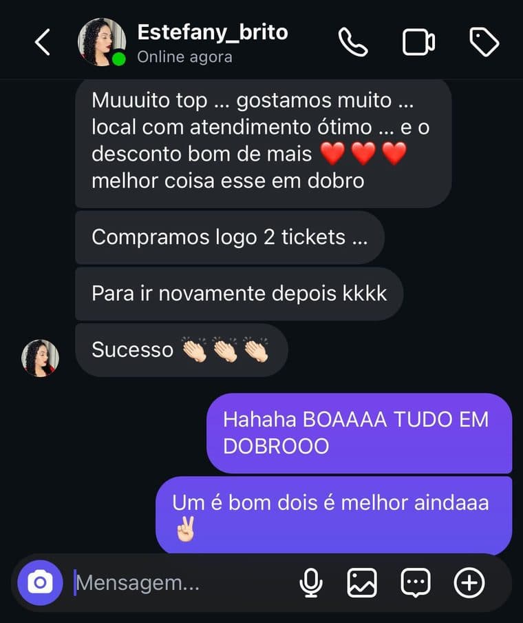 Depoimento de Estefany Brito — Belém em Dobro