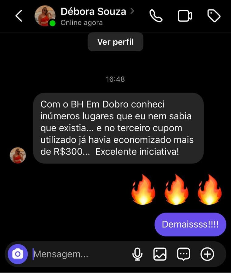 Depoimento de Débora Souza — Belém em Dobro
